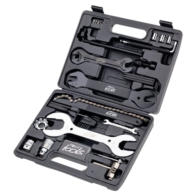 Toolbox 32 Fahrrad Werkzeugkoffer 32teilig - Point
