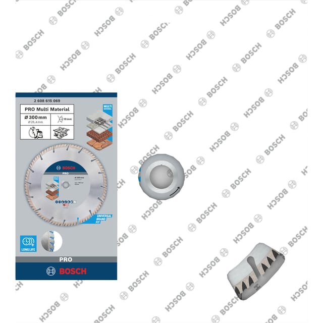 ProDiamanttrennscheibe Standard für Universal 300 x 25,40 mm 2608615069 - Bosch