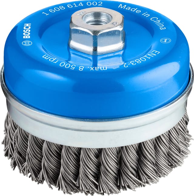 Pro Metal heavy Topfbürste, 100 x 0,8 mm, Gewinde - Bosch