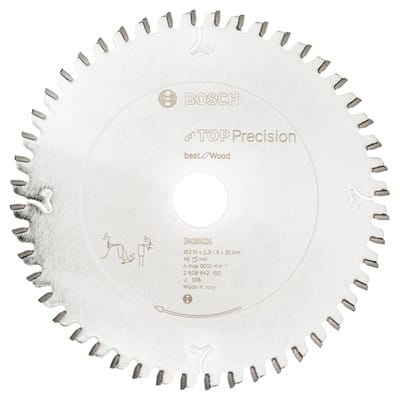 Kreissägeblatt Top Precision Best for Wood, 210 x 30 x 2,3 mm, 48 - Bosch