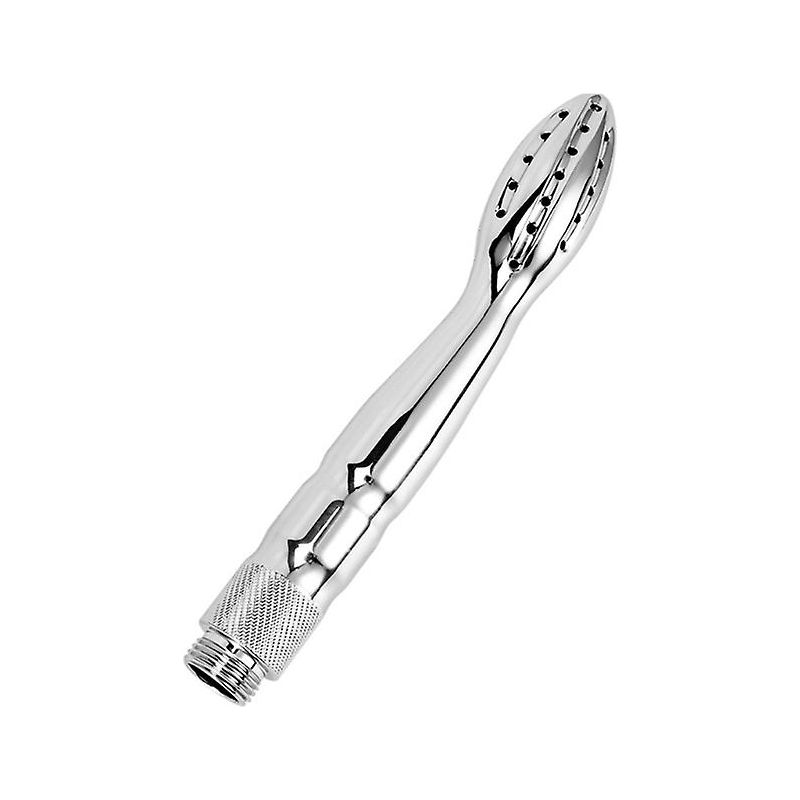 Abcrital – Tragbarer Duschkopf Aus Aluminiumlegierung – Ergonomisches Design 19 X 3 Cm – Für Die Persönliche Pflege Und Intimhygiene