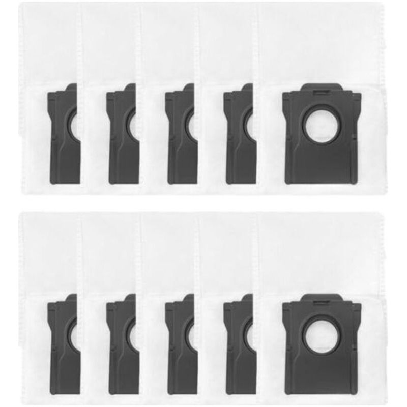 Packung Mit 10 Robusten Beuteln Ohne Gewebe Für Staubsauger Dreame L10s D20 D30 Für X30 Ultra Für Roboter Gen 2, 3,3 L