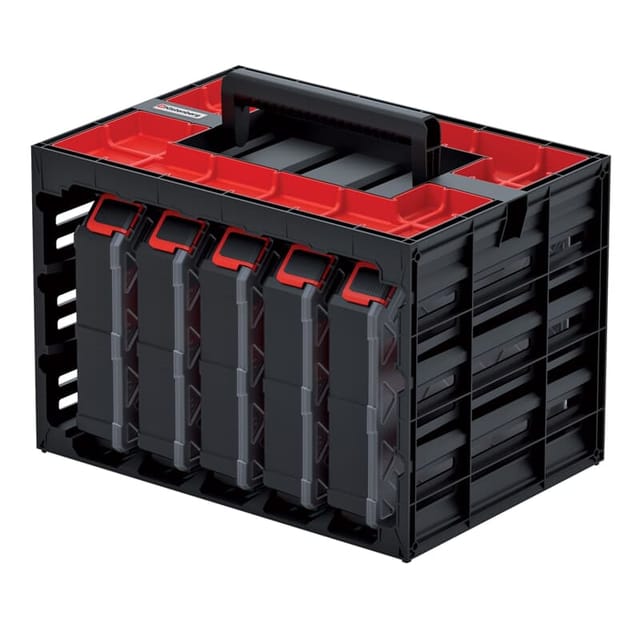 Sortiementskasten Werkzeugkoffer Sortierbox Kleinteilemagazin, Version: KTC30256S, 415 x 290 x 295 - Kistenberg