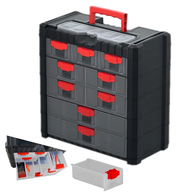 Werkzeugkiste multicase cargo KMC501 Organizer Wandmontage möglich - Kistenberg