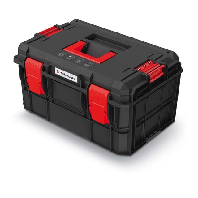 X Block Pro Werkzeugkiste Werkzeugkoffer Werkzeugkasten Lagerkiste, Version: KXB604030, 546 x 380 x 307 - Kistenberg