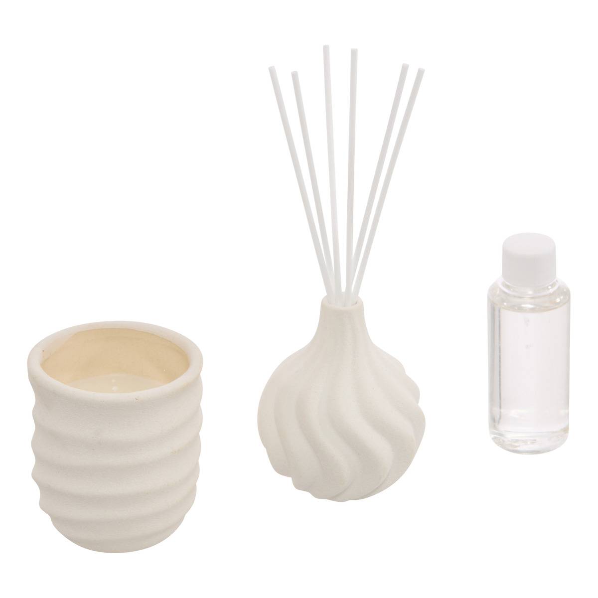 Duft-set „fernan“ – Weißer Blumenduft - Atmosphera Créateur D'Intérieur