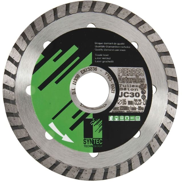 Syntec Technology - Turbo-Diamantscheibe ø 115 mm