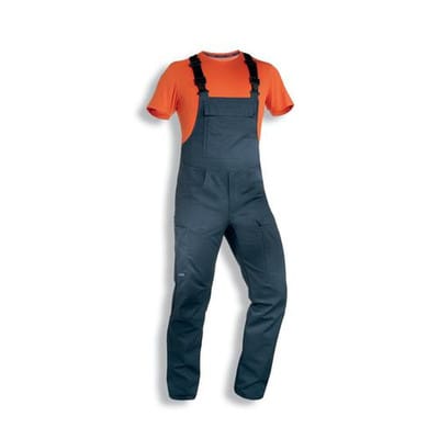 Uvex Suxxeed Basic 7452 Herren-Arbeitshose - Blaue Männer-Latzhose: 54