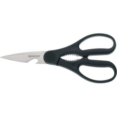 Universalschere Büro 210mm Linkshänder Rechtshänder Stahl schwarz