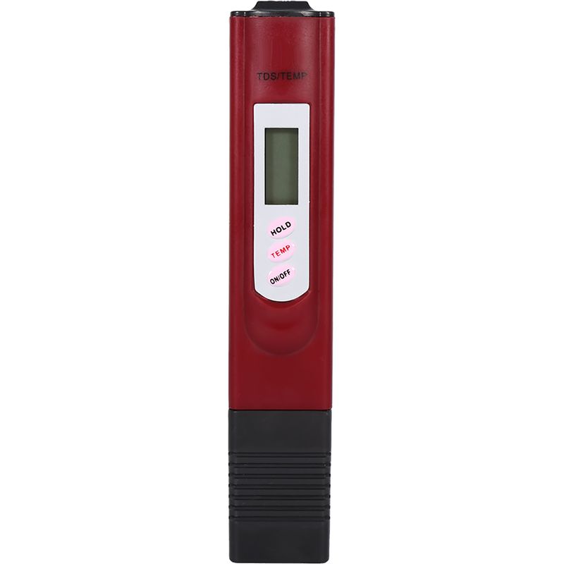 Digitales Lcd-wasserqualitätsmessgerät Mit Tds-messung (0–9999 Ppm) Und Temperaturanzeige