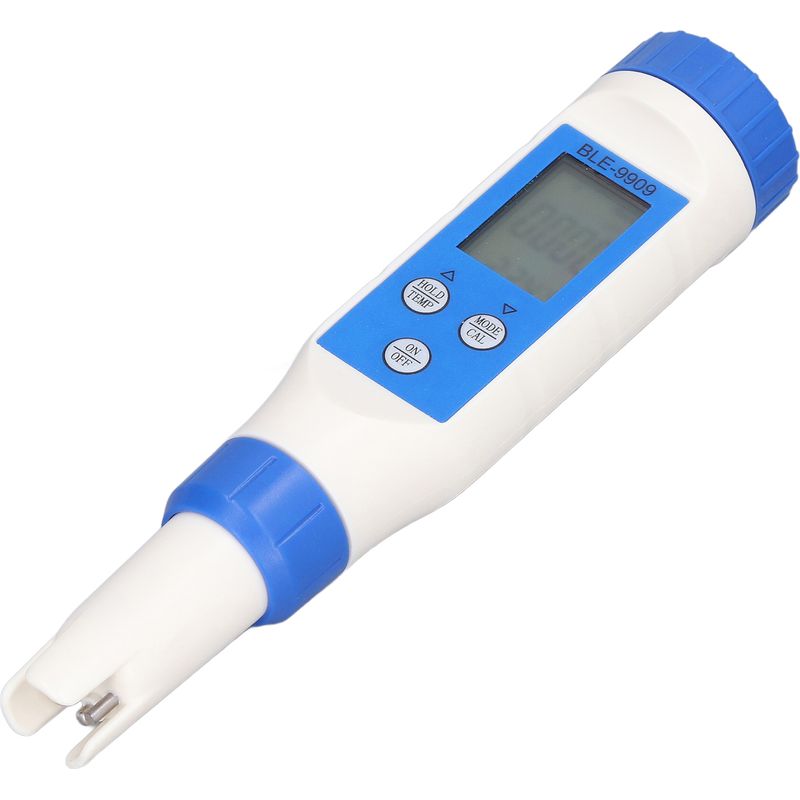 5-in-1 Wasseranalysegerät: Ph-wert, Tds, Ec-wert, Salzgehalt Und Temperatur, Bluetooth 5.2, App-steuerung, Ideal Für Pools Und Aquarien