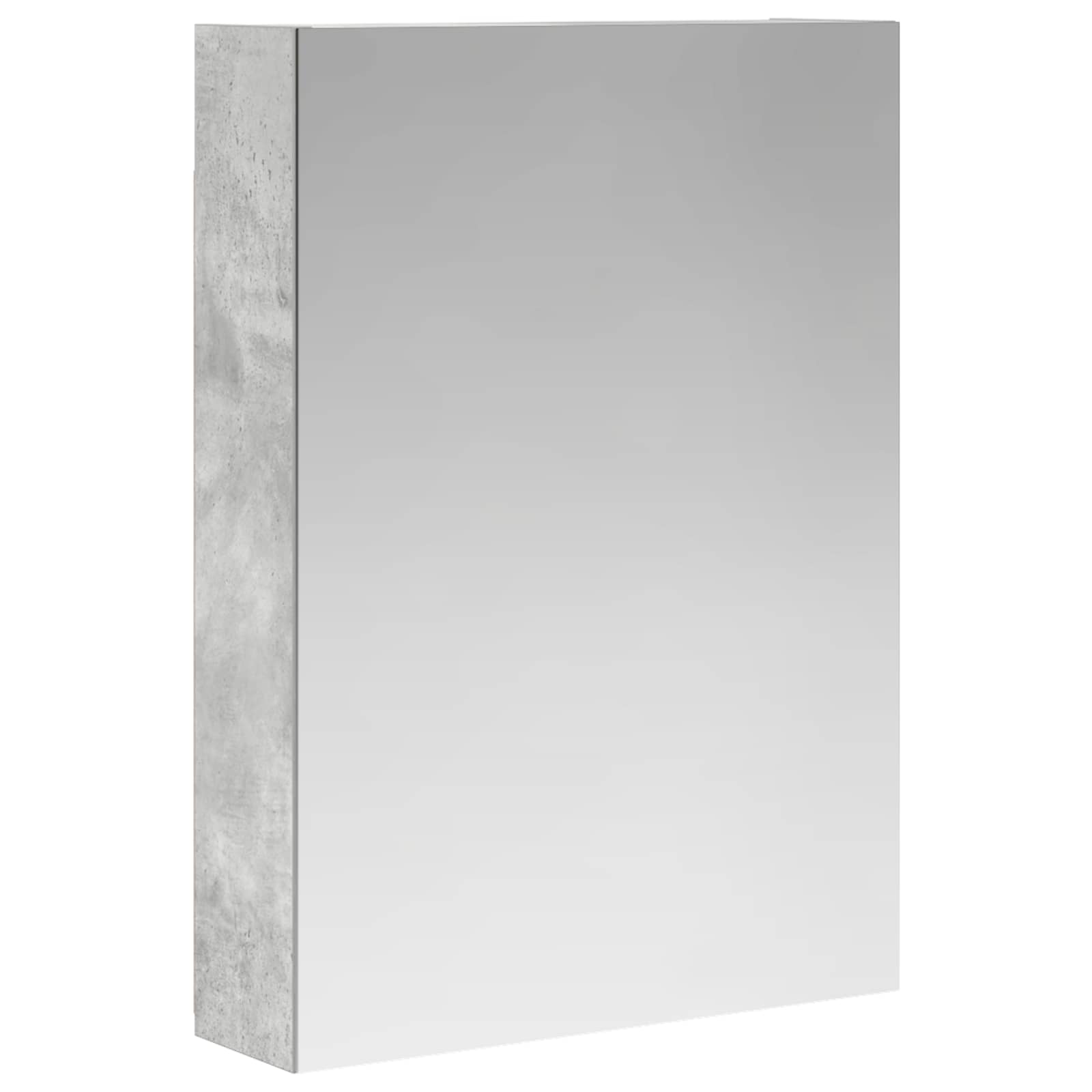 Maison Exclusive - Badezimmerspiegelschrank Beton Grau 50 X 14,5