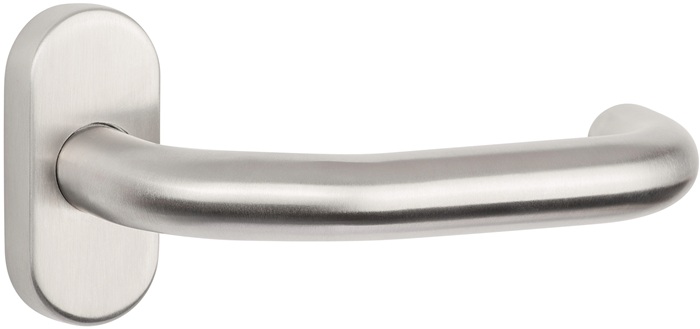 Tecwerk Profiltürdrückerlochteil Nw-500-1 Va 60 U-form 8mm Gekr.tecwerk