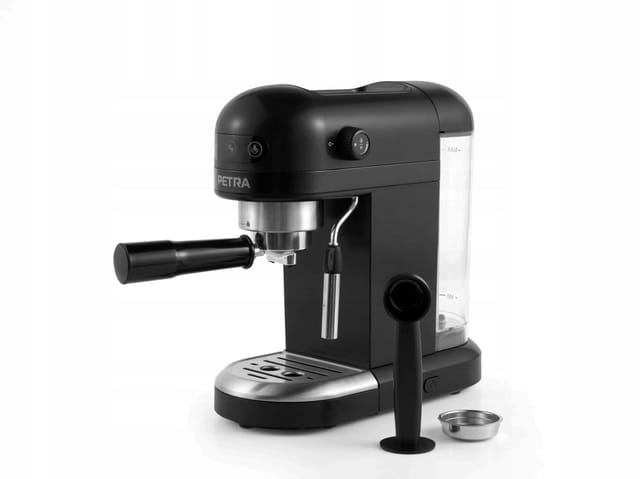 Petra PT5240BVDE Kaffeemaschine schwarz 1465 W Pumpe 15 bar