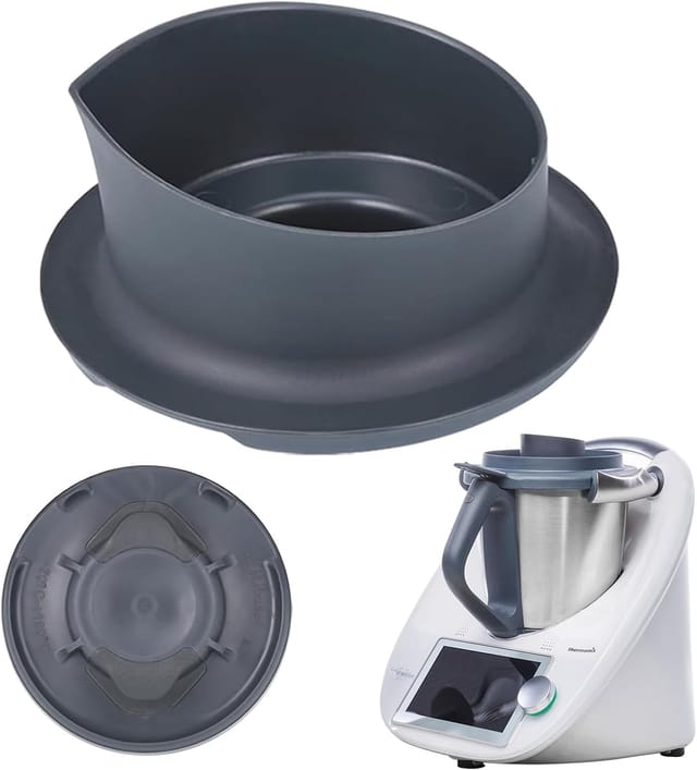 Dolaso - Messbecher für Thermomix TM6 TM5, Messkappe kompatibel mit Thermomix, abnehmbarer Messbecher mit Skala für Thermomix TM5/TM6,