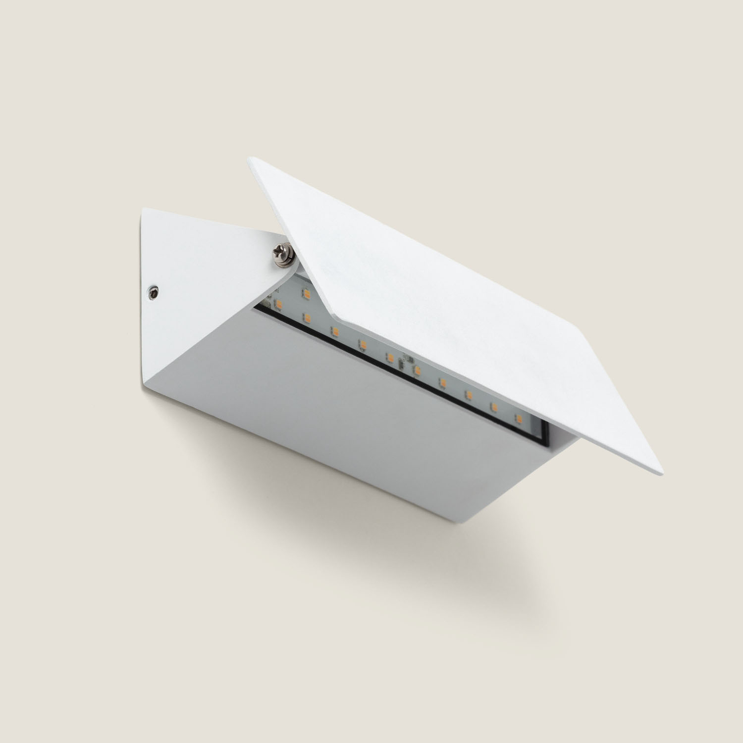 Led Wandleuchte Aluminium Außen Lars 2700k Weiß Warmweiß ↑6 Cm