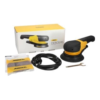 Deros rs 600 ø 150 mm / leistungsstarker Rotationsschleifer für Holz und Beton / 750W Motor / 700-2500 rpm / Leichtes Design (1,8 kg) /