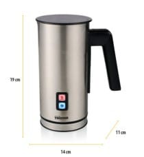 Tristar - Milchaufschäumer MK-2277, 550 Watt, edelstahl Milchmixer