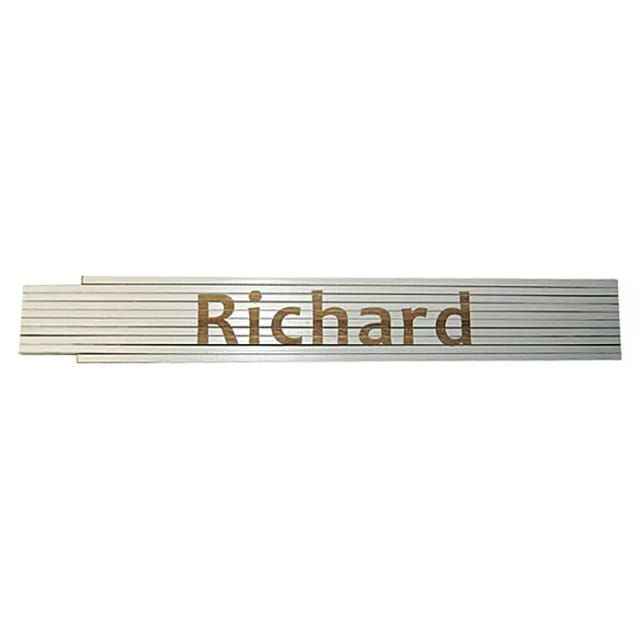 Zollstock Richard 2 m weiß Zollstock