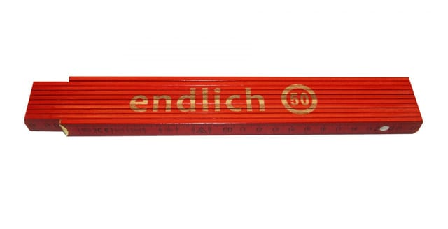 Zollstock Endlich 50 2 m rot Zollstock