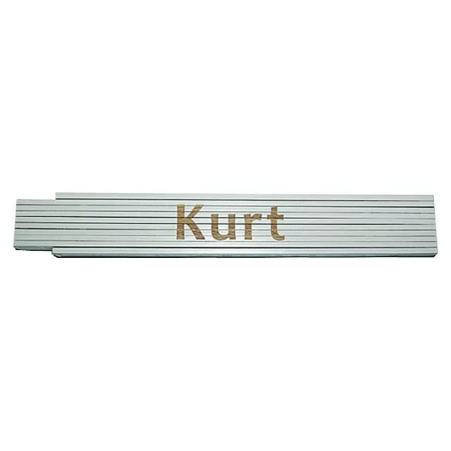 Zollstock Kurt 2 m weiß Zollstock