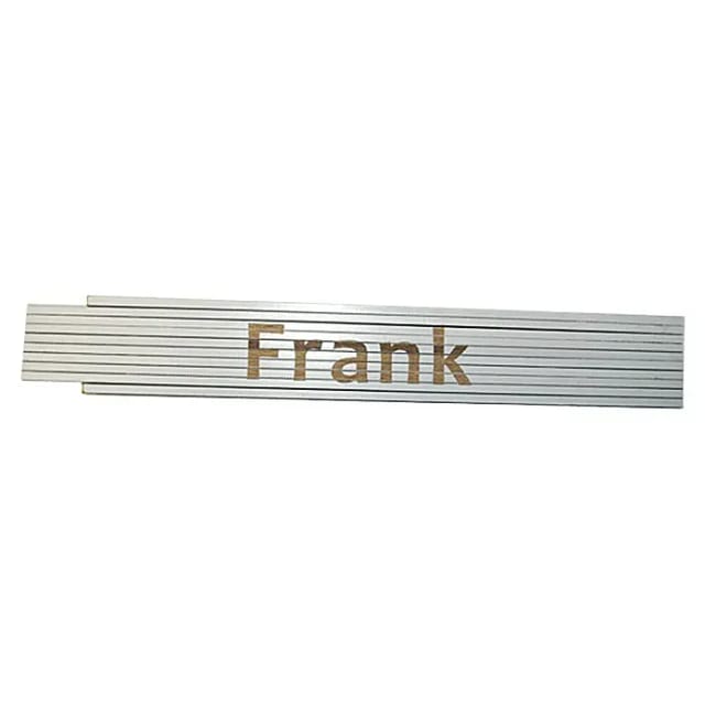 Zollstock Frank 2 m weiß Zollstock