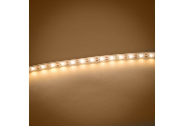 Esotec - Solar LED-Streifen LED-Stripe für außen 5 Meter 300 LEDs warmweiß 102710