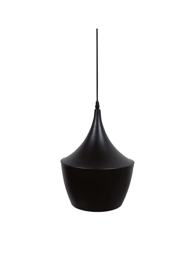 GSC - Hänge-Deckenleuchte der Serie 'Gombe' E27 (maximal 40W 230V) IP20 Ø24cm schwarze Farbe