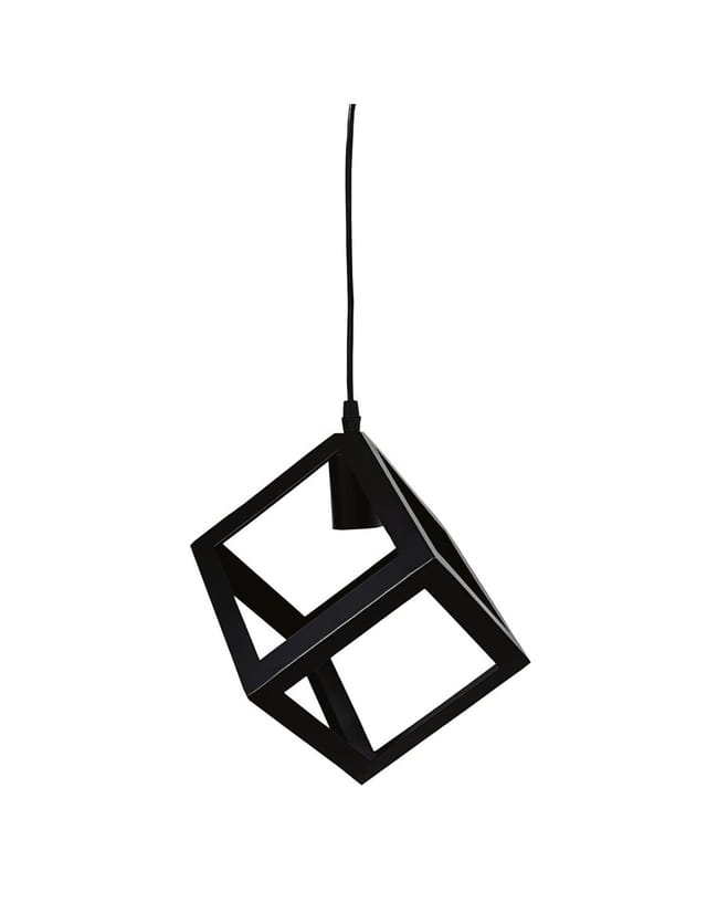 GSC - Hänge-Deckenleuchte der Serie 'Gembu' E27 (maximal 40W 230V) IP20 Ø30cm schwarze Farbe