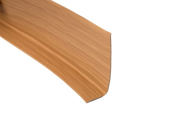 Knickwinkel 1m 48x13mm eiche selbstklebend Leiste Weich Sockelleiste - Primo