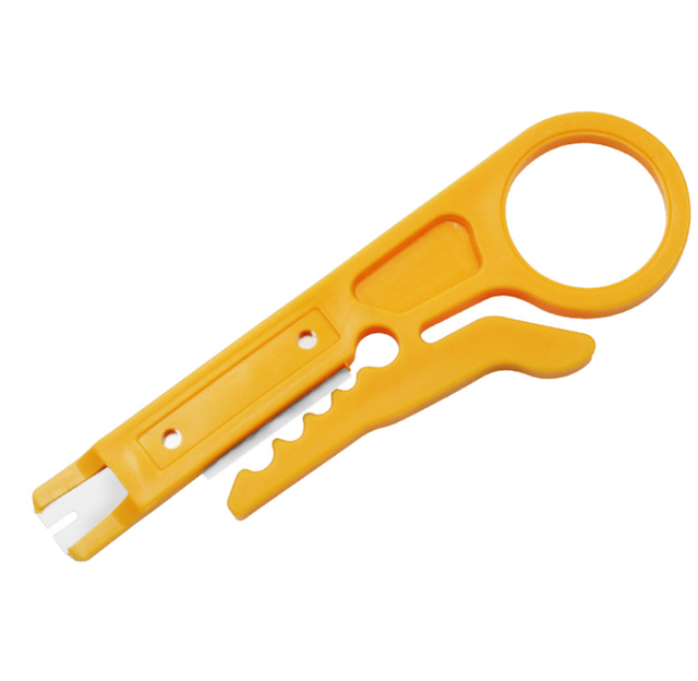 Lntyq Rj45-kabelabisolierer, Elektrisch, Von Cable Stripper / 110 Style Punch Down Idc-werkzeug Für Lan Idc Rj11 Cat5 Cat6 Audio- Und Video-isolierdraht-abisoliermesser