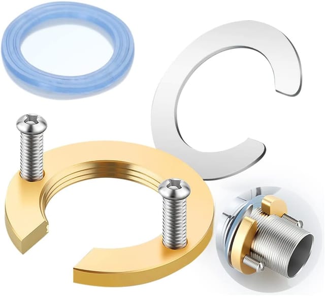 Armaturen-befestigungsset, Armaturen-zubehör, Werkzeug Zur Armaturenmontage, Passt Perfekt Auf Armatur Und Waschbecken (gold, 1 Stück)