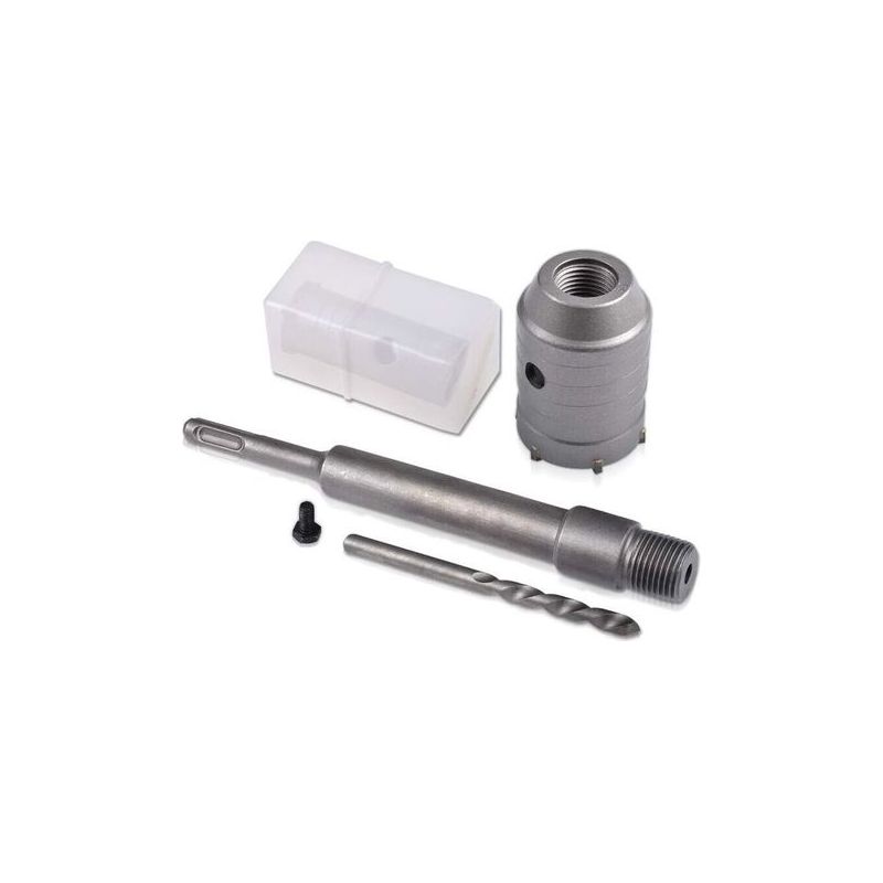 Fenoplastica 65-mm-betonlochsäge – Für Ziegel- Und Betonwände – Sds-plus-rundgriff – 198,5 Mm Länge – Hartmetallbestückt