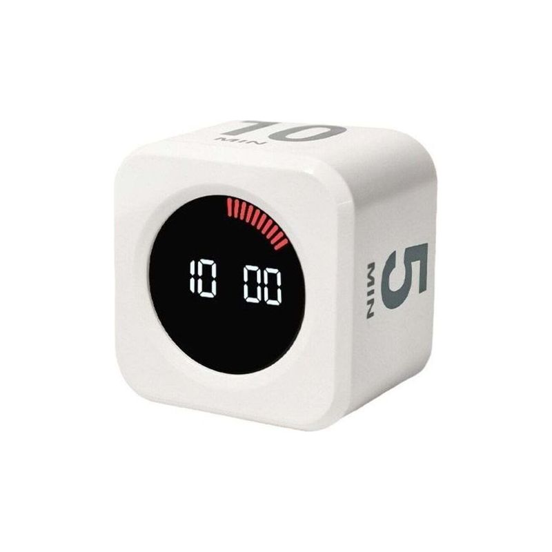 Dbbegk Tomaten-timer – Tisch-timer – Geräuschloser Rotations-timer – Visueller Zeitmanager – Küchen-timer Für Sport