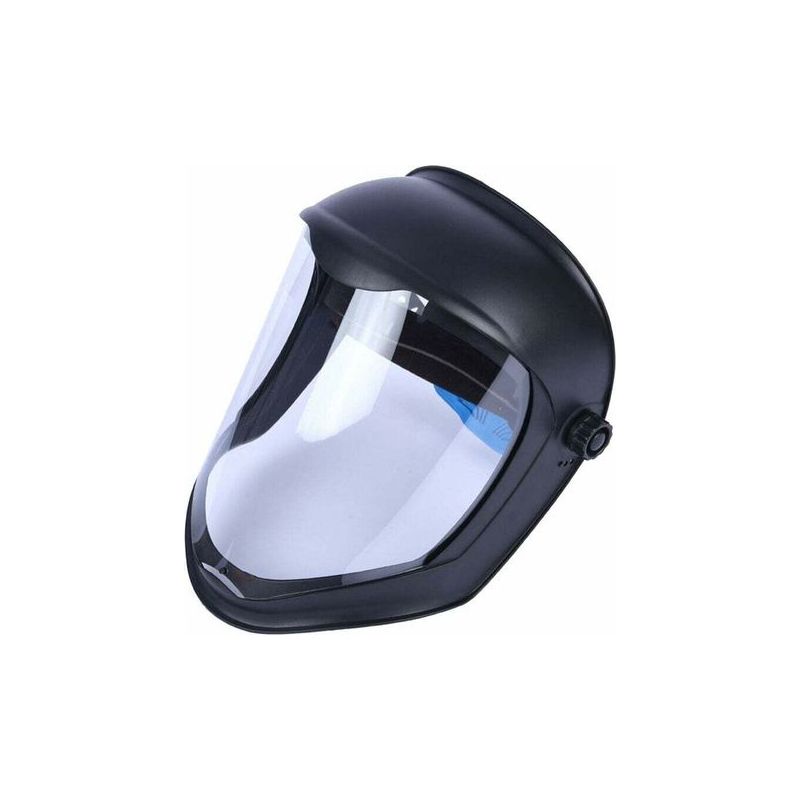 Dbbegk Integralhelm Mit Visier, Antibeschlagschutz, Sicherheits-schleifhelm, Absturzschutz, Doppel-kopfbandmaske