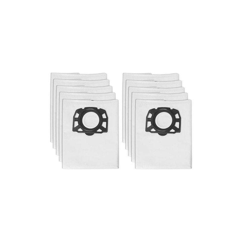 Dbbegk 10er-pack Staubsaugerbeutel Für Kärcher Wd4 Wd5 Wd6 Mv4 Mv5 Mv6