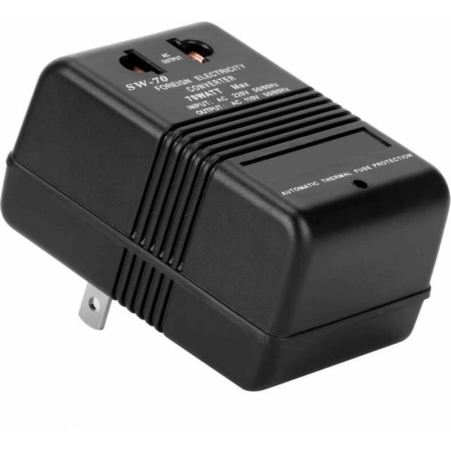 220v Auf 110v 70w Spannungswandler Für Elektrische Zahnbürsten Und Rasierer