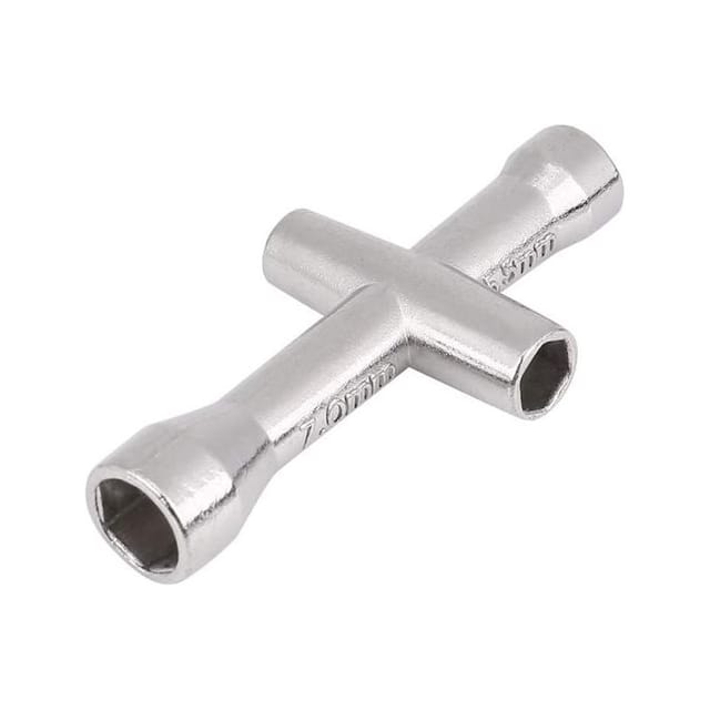 4/5/5,5/7 Mm Metall-kreuzschlitzschlüssel Für Ferngesteuerte Autobahnräder.