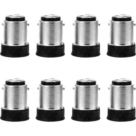 B15-auf-e14-lampensockeladapter – 8er-pack – Für Bajonett- Und Fassungslampen – Material: Kupfer Und Kunststoff