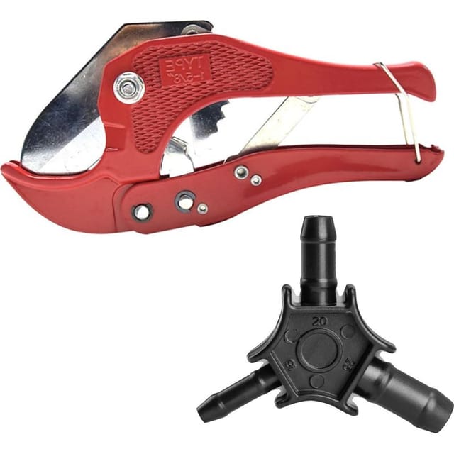 Mehrlagiges Rohrschneid- Und Entgratwerkzeugset, Rohrschneiderzange Für 1-5/8 Zoll (42 Mm) Rohre Mit Ergonomischem Griff (schwarz)