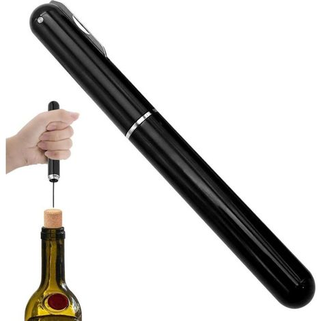 2-in-1 Luftpumpen-korkenzieher – Luftdruck-weinöffner – Integrierter Folienschneider – Einfache Und Hygienische Anwendung – Für Korkflaschen