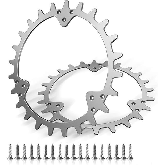Aluminium-traktionsspikes, Passend Für Husqvarna Automower 330, 440, 420, 435x Awd, 430x, 450x, 435x, 550 Mit Entgratung Und Rasenspitze, Radgröße 252 Mm (radzubehör Ab Rad).
