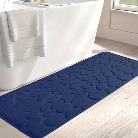 Saugfähige Mikrofaser-badematte 60 X 180 Cm, Rutschfest.