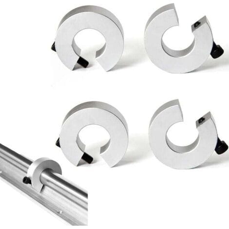 Satz Mit 4 Sbr Sbr20 Linearführungsanschlägen – Befestigungsring Für Sbr20 Linearführung – 20 Mm – Für Sbr20 Linearführung – Cnc-teile – Wellenbegrenzungswerkzeug – Befestigungsring Aus Aluminiumlegie