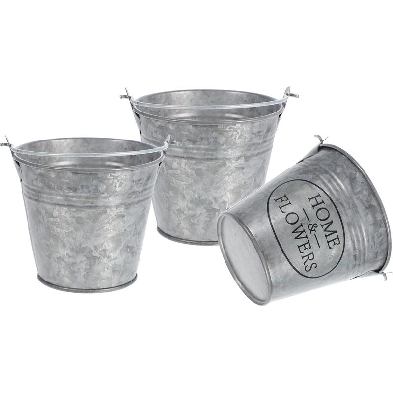 Metall-gartenblumen Von Henkel Vintage