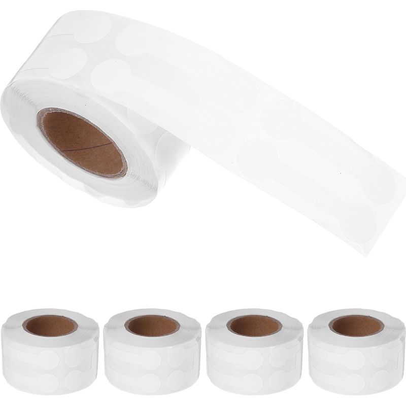 Selbstklebende Papierrollen In Weiß Schmucketiketten