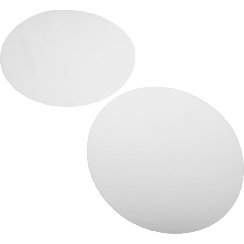 2 Runde Acryl-lampenschirme, 1 Mm Dick