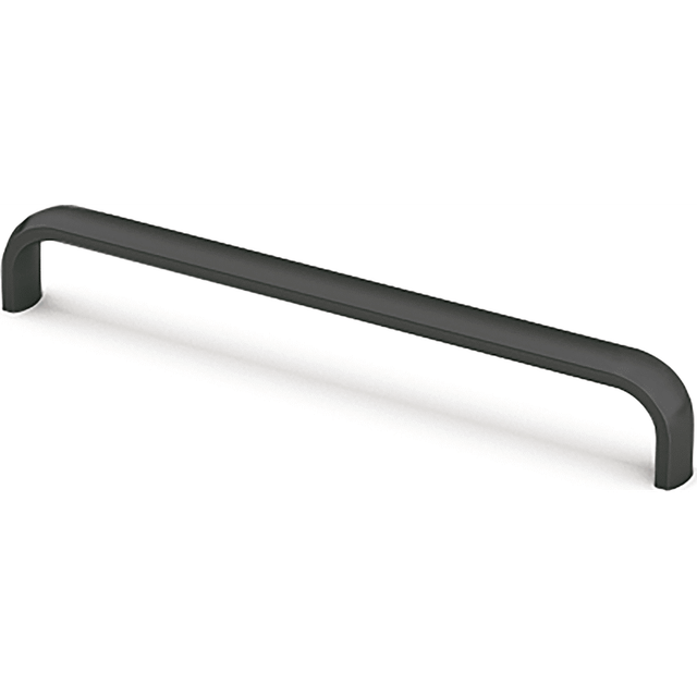Hettich - Griff Naila, Bohrabst. 96, l 103 mm, b 12 mm, h 26 mm, Schwarz matt