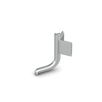 Hettich - Griffmulde-Außenecke, 90°, Canis l, 9210122, Aluminium silber