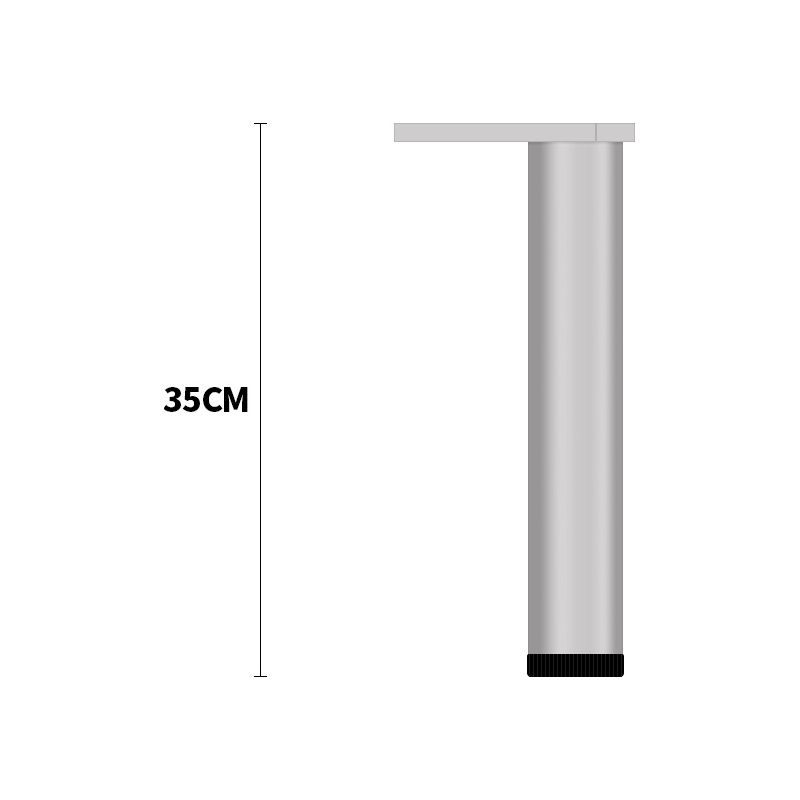Taishengda Verstellbare Aluminium-möbelfüße, Küchen- Und Badezimmermöbelfüße, 35 Cm Hoch, 4er-pack